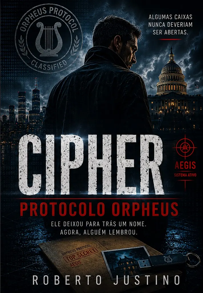 Capa oficial de CIPHER — Protocolo Orpheus